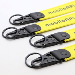 Étiquettes de bagages personnalisées en gros avec logo, porte-clés tissés personnalisés pour les cadeaux promotionnels d'entreprises de technologie - Product Image 4