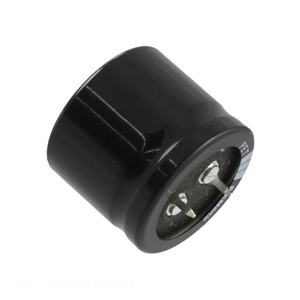 Condensateur traversant (TH) en aluminium 220 µF 20 % 450 V SNAP TH EET-HD2W221KJ - Product Image 1