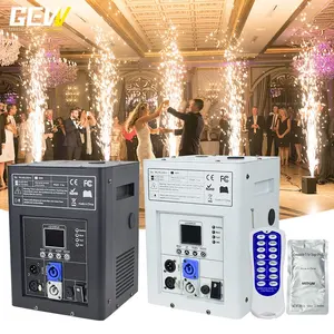 Professionale DJ attrezzature Wireless fuochi d'artificio fontana Sparkler telecomando DMX controllo 750W macchina a scintilla fredda