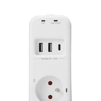 Prise d'extension WiFi France prise électrique compatible Smart Power Strip avec télécommande