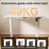 Vente en gros Bureau d'ordinateur intelligent ergonomique Table de bureau d'ordinateur réglable en hauteur debout électrique avec levage inversé