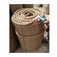 Corde en chanvre torsadée marron très résistante pour artisanat, emballage cadeau, emballage avec longueur personnalisée et service OEM BD