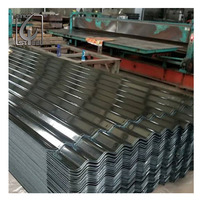 Tôles de toiture en zinc, dimensions HRB 90, tôles de toiture en acier galvanisé ondulé GI