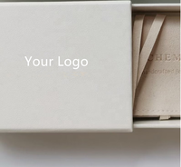 Bracelet personnalisé en papier, boîte d'emballage de bijoux, emballage de bijoux, collier, boîte de cadeau de bijoux avec logo