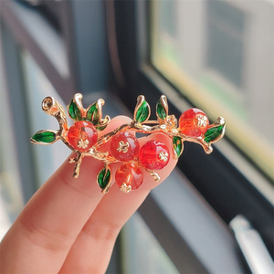 Estilo chinês das mulheres requintado broche vidro luxo temperamento terno Cardigan Acessórios broches pinos - Product Image 1