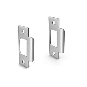 Custom Strike Plate Hole Cover Cerradura de puerta de acero inoxidable Pieza de mueble Servicio de fabricación de caja de chapa metálica - Product Image 5