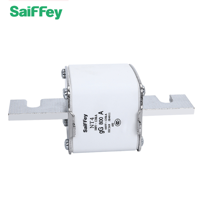 Saiffey Nh Fuse Link for Semiconductor Equipment NH4/NT4 GL 600 800 1000A Blade Fuse Link