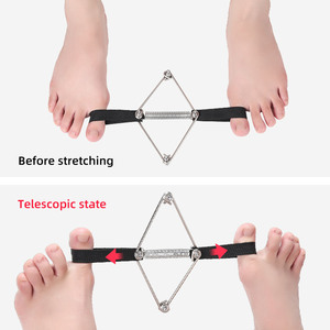 El dedo gordo del pie Correa juanete plancha cinturón elástico dedo Camilla alineación Hallux Valgus Corrector pie alivio del dolor - Product Image 2