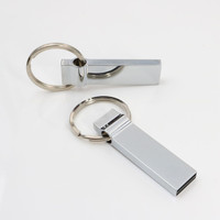 GAI-001Promotional hadiah kosong 16gb mini usb flash drive desain baru kunci logam USB thumb drive