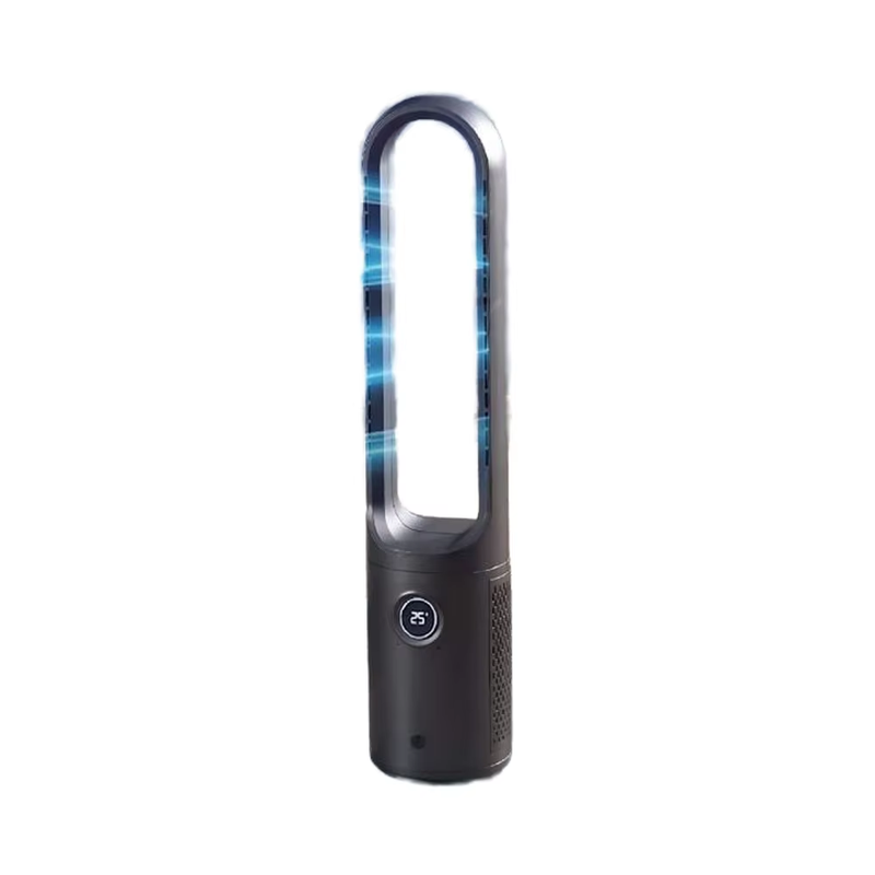Smart Silent Tower Fan LED Bladeless