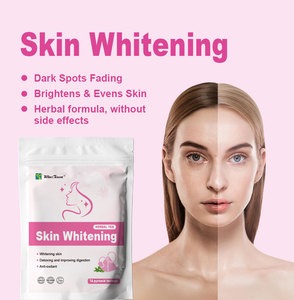 C101 Natural Herbal <b>Tea</b> 14 Pyramid Teabags Whitening Brightly white skin Dahurica Coix Seed Licorice Hibiscus Rose Lemon <b>Peach</b> - Product Image 4