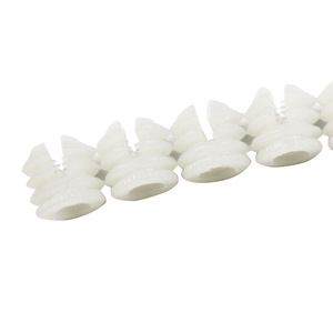 Vis autotaraudeuses métriques à tête cylindrique fendue droite, pré-encapsulées en plastique, pour l'assemblage de placards - Product Image 3