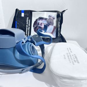 7502 ensemble complet protection <span class=keywords><strong>respiratoire</strong></span> demi-<span class=keywords><strong>masque</strong></span> à gaz 5N11 filtres 6001CN <span class=keywords><strong>cartouche</strong></span> de vapeur organique - Product Image 5