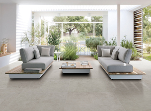 Carrelage en <span class=keywords><strong>céramique</strong></span> rustique en ciment glacé, carrelage mat pour sols et murs, carrelage <span class=keywords><strong>de</strong></span> stationnement, salon, intérieur, maison, béton, grand carrelage en porcelaine - Product Image 3