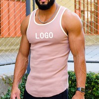 Conception OEM Nouveau gilet de fitness pour hommes Top de course en plein air Sports de loisirs sans manches pour hommes Logo personnalisé Crop Tops