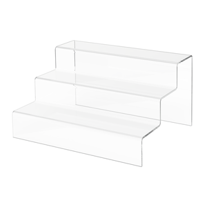 Hot bán tùy chỉnh rõ ràng <span class=keywords><strong>3</strong></span> bước <span class=keywords><strong>Acrylic</strong></span> hiển thị đứng cho Hành động Hình <span class=keywords><strong>Acrylic</strong></span> <span class=keywords><strong>Riser</strong></span> - Product Image 2
