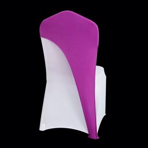 Funda Elástica Personalizada para Silla de Boda, Funda de Licra Azul para Silla de Comedor, para Banquete - Product Image 1