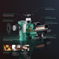 Pompa Air Listrik Tekanan Tinggi Satu Fasa 220V Pompa Booster untuk Cuci Mobil Rumah Tangga OEM