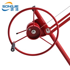 Elevador de placas de yeso Songjie, capacidad de 200 kg, elevador a gasolina con componentes de engranajes para instalación en techos - Product Image 2