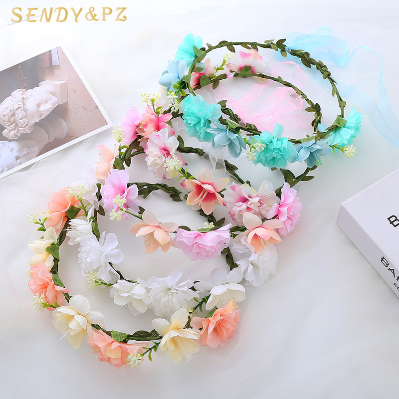 Fashion Children Princess Handmade Crown Wreath