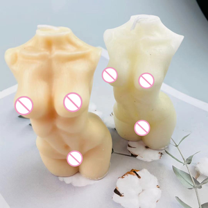 Lilin Aromaterapi Tubuh Buatan Tangan dari Lilin Kedelai Seksi Kustom Grosir untuk Dekorasi Pernikahan, Natal & Rumah - Product Image 5