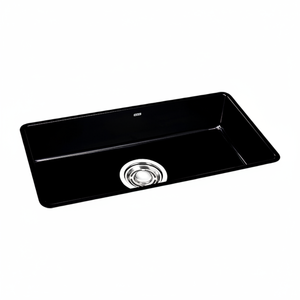 [BAEKJO] Fregadero de Acero Esmaltado 860 Negro, Resistente a la Oxidación, al Calor y a los Daños Químicos - Product Image 2
