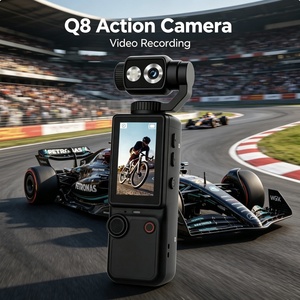 Caméra de sport portable Q8 ultra-claire 4K avec autofocus pour enregistrement de conférences, caméra de poche portable, vente en gros à prix abordable - Product Image 1