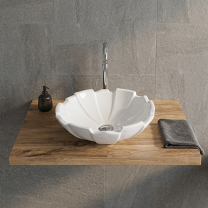 European Style Modern Square Ceramic Countertop Wash Basin Artistic Bathroom Vanity Art Sink Bowl - Product Image 6