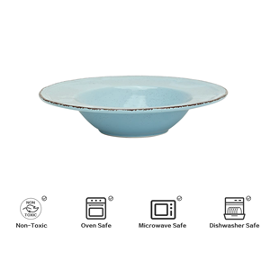 ชุดเครื่องครัวเซรามิกโบราณลายฟ้าครามแบบนูน  โปรโมชั่นเดือนกันยายน - Product Image 4