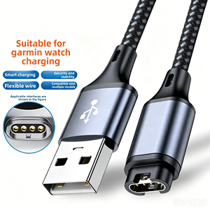 <span class=keywords><strong>Cable</strong></span> de Carga USB para Reloj <span class=keywords><strong>Garmin</strong></span> 2 en 1, <span class=keywords><strong>Cable</strong></span> <span class=keywords><strong>Cargador</strong></span> USB a C para Fenix, Forerunner, Vivoactive, <span class=keywords><strong>Instinct</strong></span>, Venu, Approach - Product Image 5
