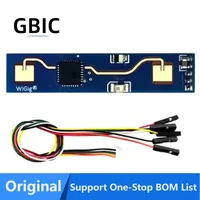 HLK-LD2410B Kit 24G FMCW modul gerak Sensor Radar kehadiran manusia dengan Kit Sensor rakitan kabel saklar