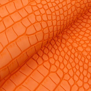 Натуральный крокодил ПВХ синтетическая виниловая кожа веганская крокодил искусственная кожа для сумок обувь - Product Image 6