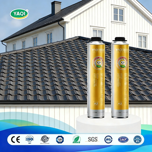 Espuma de Poliuretano Expansiva para Construcción, Espuma de Poliuretano en Aerosol Impermeable con Propiedades Impermeables Confiables para la Construcción - Product Image 1
