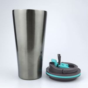 Vaso Térmico de Acero Inoxidable de 20 oz/600 ml, Diseño Campestre, Taza de Viaje para Café, Aislamiento al Vacío para Bebidas Calientes, Juego de Tazas - Product Image 5