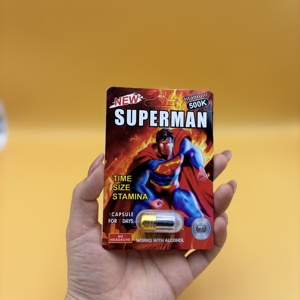 Cápsulas Superman de Alta Calidad, Complejo Semanal Premium para el Bienestar con Extractos Puros de Plantas para la Fuerza Corporal - Product Image 1