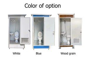 Harga Murah 2025 Harga Toilet portabel Toilet Prefab Toilet kamar mandi untuk dijual rumah Toilet tempat duduk jongkok Prefab kamar mandi portabel - Product Image 3