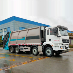 Compactador de Residuos de Gran Volumen Shaanxi Automobile Delong, Suministro Directo de Fábrica, 30m³, Camión de Limpieza de Residuos para Carreteras Municipales - Product Image 2