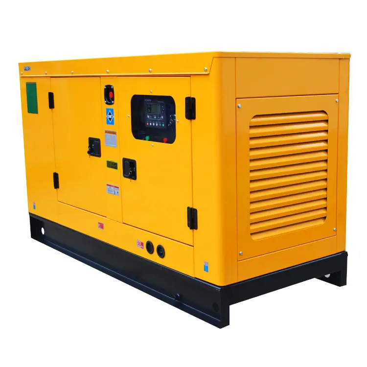 Pabrik Cina 48kw 60KVA Generator merek mesin Alternator tipe terbuka Dinamo diam kedap suara daya Generator Set untuk sekolah