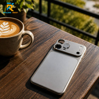 Autocollant arrière instantané de qualité supérieure pour iPhone 13-16 Series, améliorez l'apparence de votre iPhone 17 Pro Max, texture cuir mat, protection de l'appareil photo