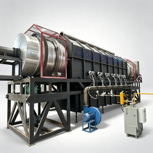 Carbonizador de Biomasa de Tambor Rotatorio Continuo, Máquina Automática para la Fabricación de Carbón de Leña - Product Image 1