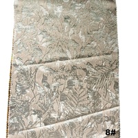 Tissu jacquard en polyester métallique léger 149 g/m² pour robes et vêtements, couleur personnalisée sur mesure