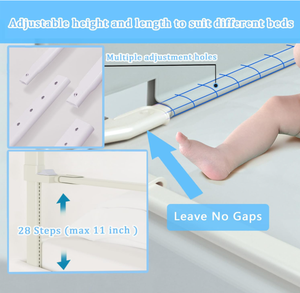 Robusta <span class=keywords><strong>Barriera</strong></span> di Sicurezza per <span class=keywords><strong>Letto</strong></span> Bambini, Rete Traspirante, Recinzione Laterale per <span class=keywords><strong>Letto</strong></span> Bambini UD - Product Image 4