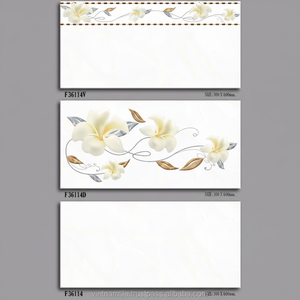 Fournisseur Vietnamien en Gros de Carreaux de Céramique Décoratifs Muraux CMC 300x600mm, Métalliques Émaillés pour Usage Intérieur, Briques Réfractaires Antibactériennes - Product Image 1