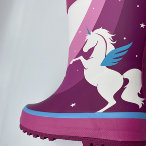 Wholesale Hot <strong>Sale</strong> Kids Rubber <strong>Wellington</strong> Rain Shoes <strong>Boots</strong> Children Unicorn Rain <strong>Boots</strong> Rubber <strong>Boots</strong> - Product Image 6