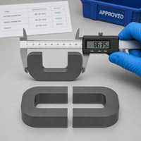Noyau en acier au silicium assemblé de type CD, poinçonnage de précision pour réacteurs et transformateurs basse fréquence
