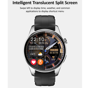 ใหม่2023นาฬิกาอัจฉริยะ HK4แนวสปอร์ต AMOLED AMOLED สำหรับผู้หญิง BT Call NFC GPS ผู้ชายฟิตเนสกลม smartwatch 1.5นิ้ว - Product Image 4