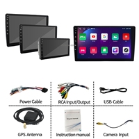 Zmecar Android 10 Autoradio de voiture Système Android Alpine Autoradio Lecteur Dvd Écran tactile 7 pouces Carplay 1 Din Android Car Dvd Pl