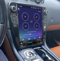 Pemutar Multimedia Mobil 12.1" untuk Jaguar XJ XJL 2010-2017 GPS Radio CarPlay WiFi Navigasi Layar Vertikal Gaya Tesla