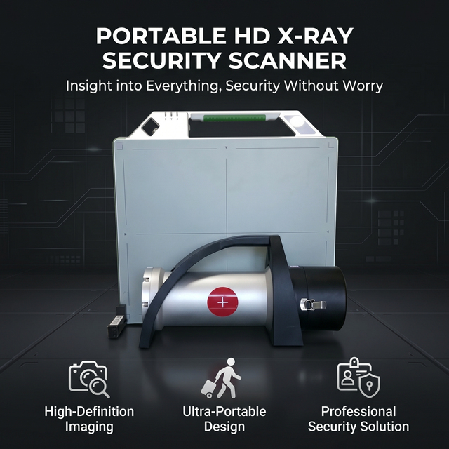 Portable X-Ray Baggage Scanner With Remote Control for Criminal Investigation Security & Protection Inspections