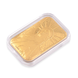 Hoja de Relieve de Oro 31x45,5mm 10mg Estatua DE LA Libertad Lámina de Oro - Product Image 2